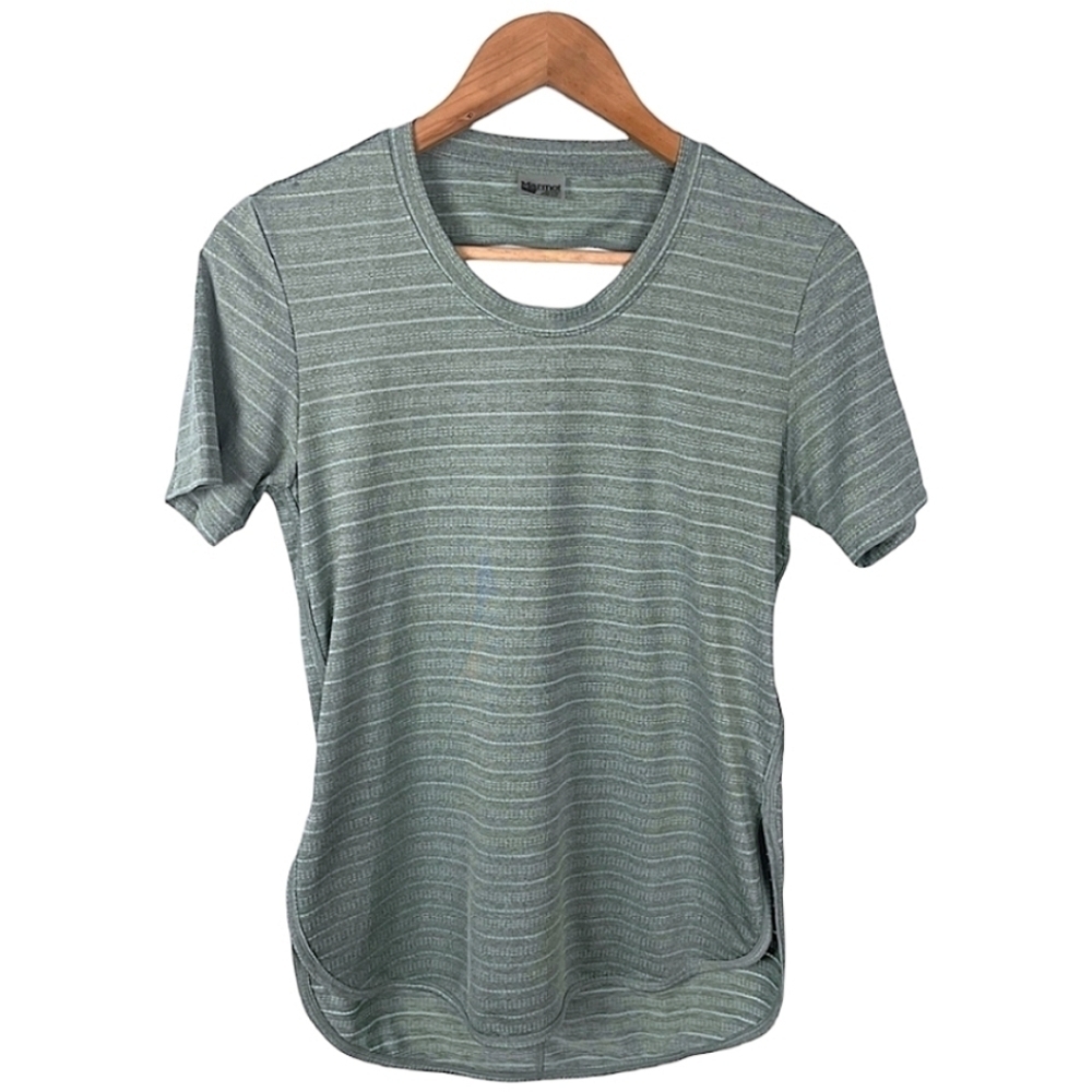 Marmot Ellie Short Sleeve Tee In Deep Jungle Size Small Outdoor Active Stretch